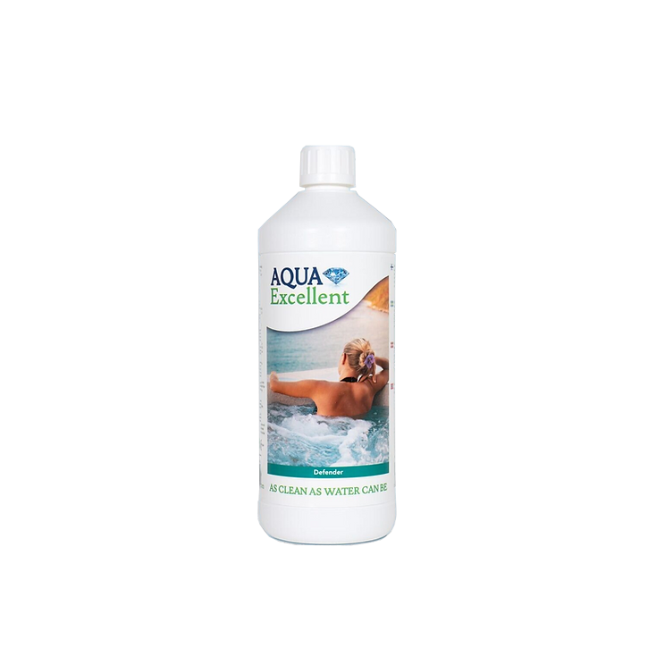 Bouteille de produit anti minéraux pour spa