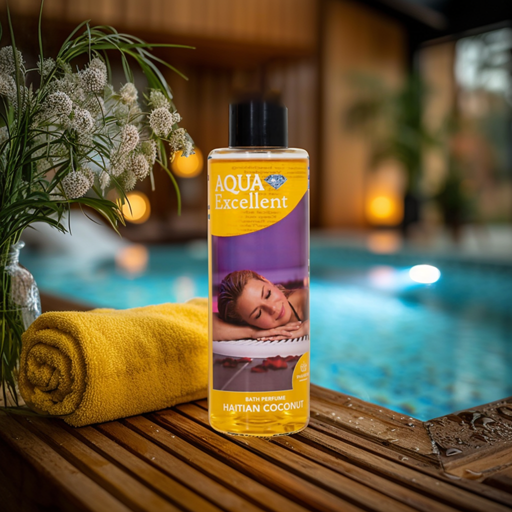 photo d'ambiance de l'aromathérapie noix de coco