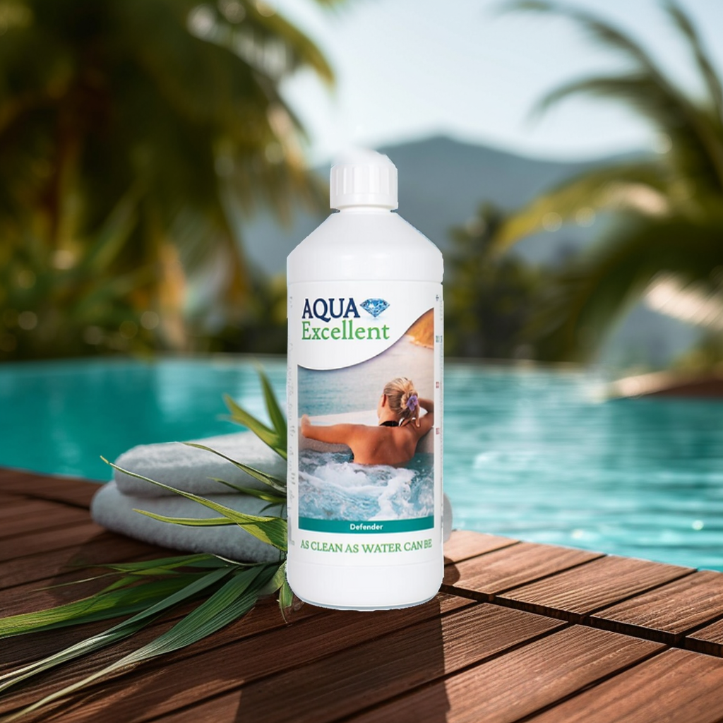 Photo d'ambiance du produit d'entretien pour spa Defender