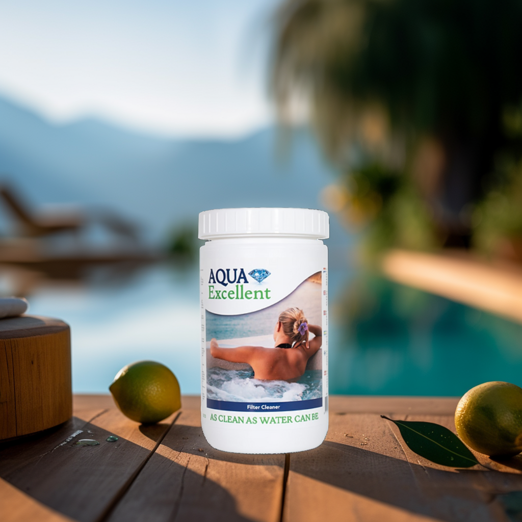 Photo d'ambiance du produit d'entretien pour spa Filtre cleaner