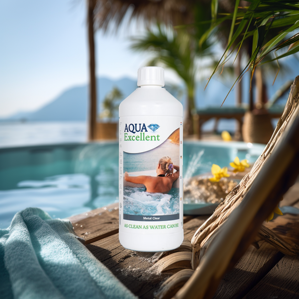Photo d'ambiance du produit d'entretien pour spa Metal clear
