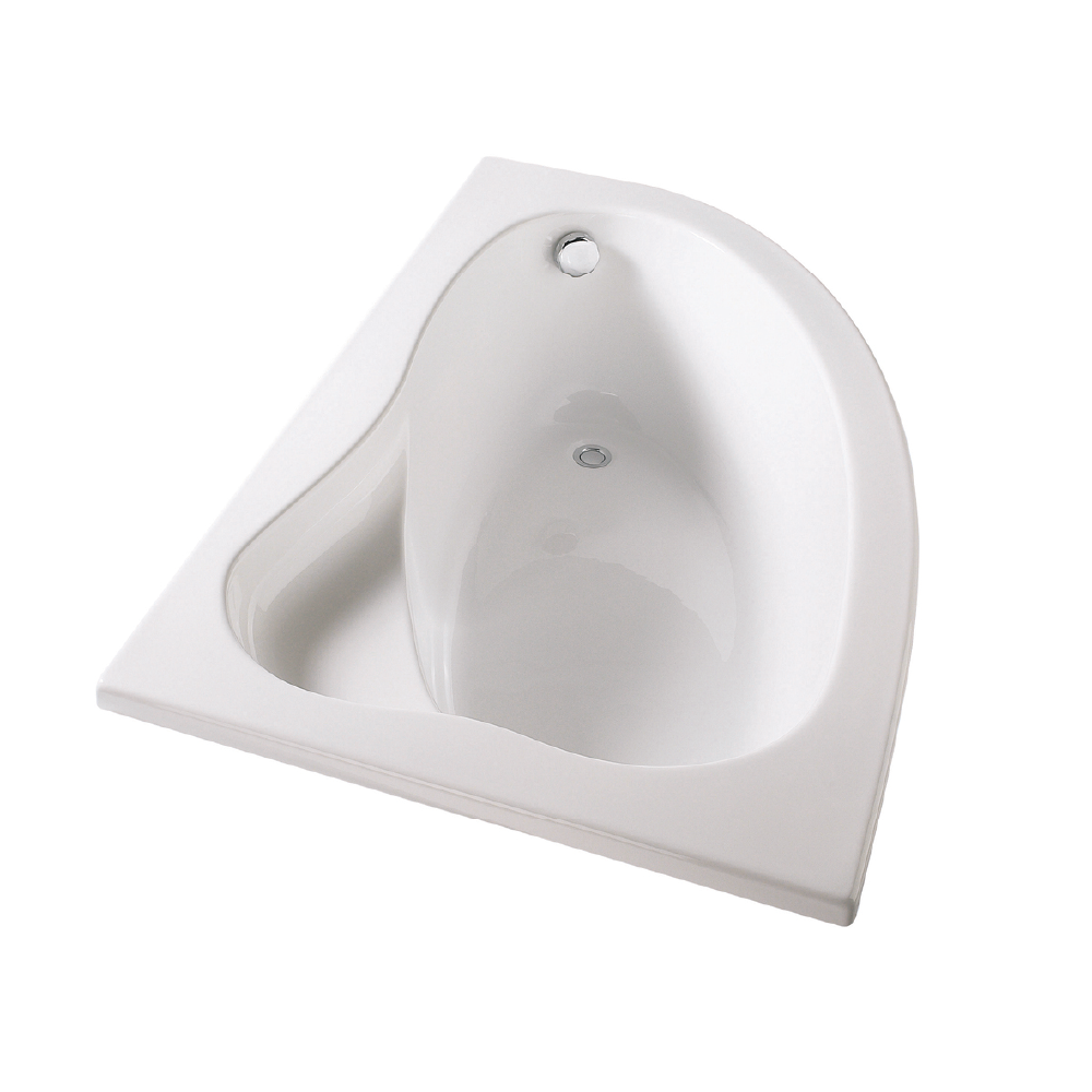 Baignoire d'angle design Archipel version gauche